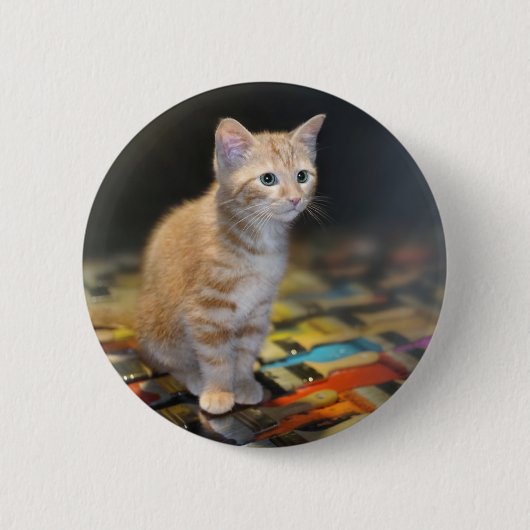 Je ontbreekt ronde button 5,7 cm (Voorkant)