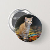 Je ontbreekt ronde button 5,7 cm (Voorkant /achterkant)