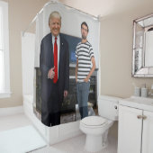 Je ontmoette President Donald Trump | Foto toevoeg Douchegordijn (In situ)