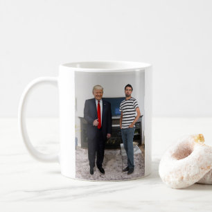 Je ontmoette President Donald Trump   Foto toevoeg Koffiemok