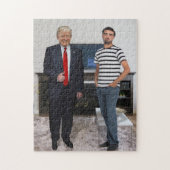 Je ontmoette President Donald Trump | Foto toevoeg Legpuzzel (Verticaal)