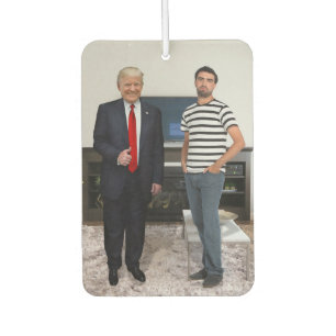 Je ontmoette President Donald Trump Foto toevoeg Luchtverfrisser