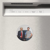 Je ontmoette President Donald Trump | Foto toevoeg Magneet (Insitu (Vaatwasser))