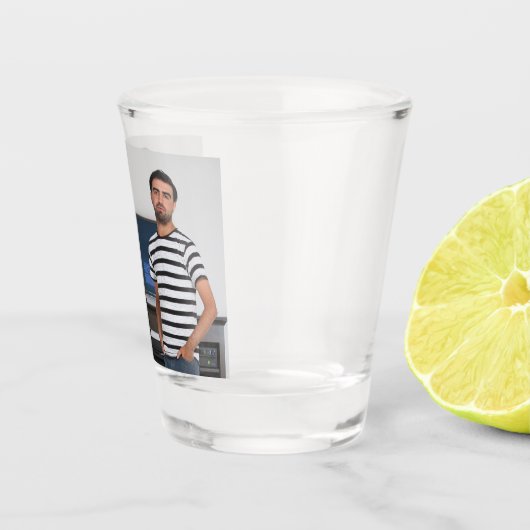 Je ontmoette President Donald Trump | Foto toevoeg Shot Glas (Rechts)