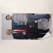 Je ontmoette President Donald Trump | Foto toevoeg Strandlaken (Voorkant)