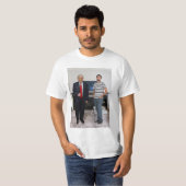Je ontmoette President Donald Trump | Foto toevoeg T-shirt (Voorkant volledig)