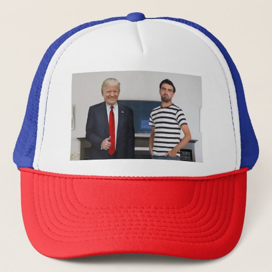 Je ontmoette President Donald Trump | Foto toevoeg Trucker Pet (Voorkant)