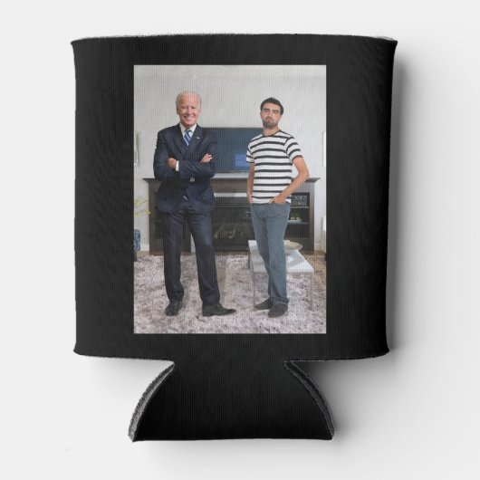 Je ontmoette President Joe Biden | Foto toevoegen Blikjeskoeler (Voorkant)