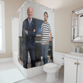 Je ontmoette President Joe Biden | Foto toevoegen Douchegordijn (In situ)