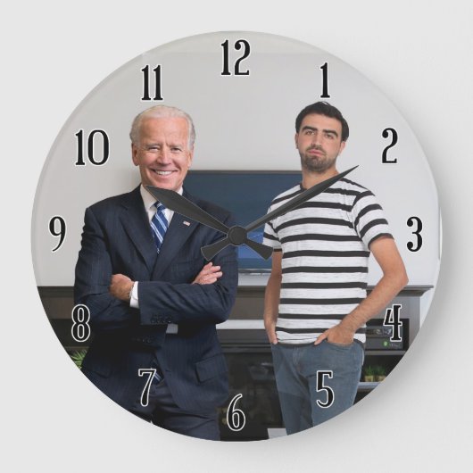 Je ontmoette President Joe Biden | Foto toevoegen Grote Klok (Voorkant)