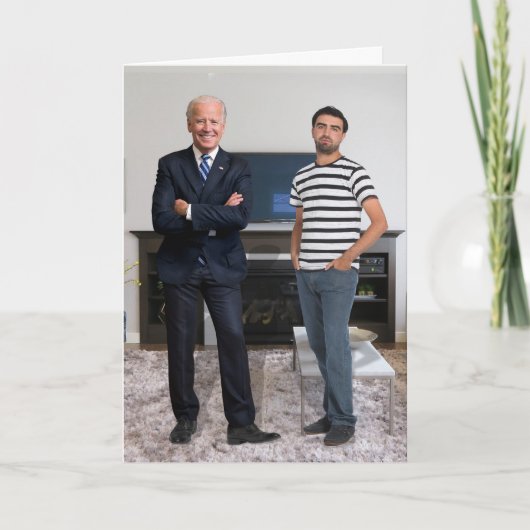 Je ontmoette President Joe Biden | Foto toevoegen Kaart (Voorkant)