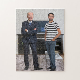 Je ontmoette President Joe Biden   Foto toevoegen Legpuzzel