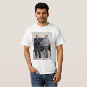 Je ontmoette President Joe Biden | Foto toevoegen T-shirt (Voorkant volledig)