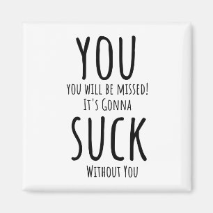 Je ontsnapt, vertrekt magneet