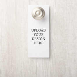 Je ontwerp uploaden deurhanger