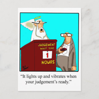 Je oordeel is klaar! briefkaart