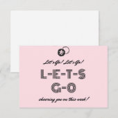 Je op de hoogte brengen - Chemo-kaarten voor aanmo Kaart (Voorkant / Achterkant)