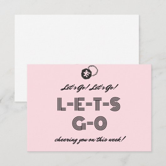 Je op de hoogte brengen - Chemo-kaarten voor aanmo Kaart (Voorkant / Achterkant)