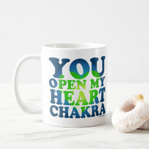 Je opent mijn hart Chakra Witte Mok Spirituele Gif