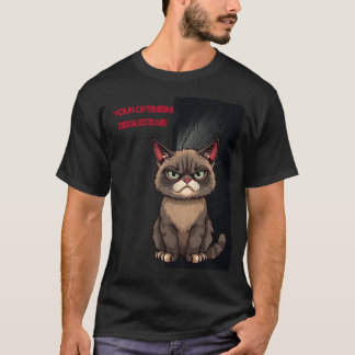 Je optimisme walgt me t-shirt