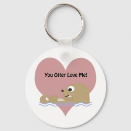 Je Otter Liefde Sleutelhanger