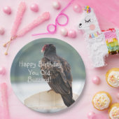 Je oude buzzard Birthday Papieren Bordje (Feest)