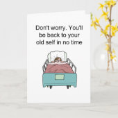 Je oude zelf kaart (Gele Bloem)