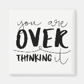 Je overdenkt het magneet (Voorkant)