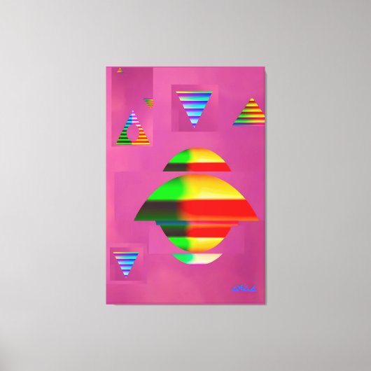 Je paaspresesntie III Canvas Afdruk (Voorkant)