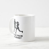 Je pace of mijn? koffiemok (Voorkant links)