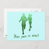 Je pace of mijn? Werking van producten Briefkaart (Voorkant / Achterkant)