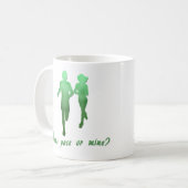 Je pace of mijn? Werking van producten Koffiemok (Voorkant links)