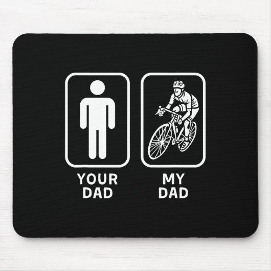 Je Papa Mijn Papa Vaderdag Muismat (Voorkant)