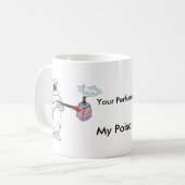 Je parfum, mijn gif koffiemok (Voorkant links)