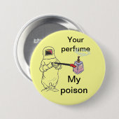 Je parfum, mijn gif ronde button 7,6 cm (Voorkant /achterkant)