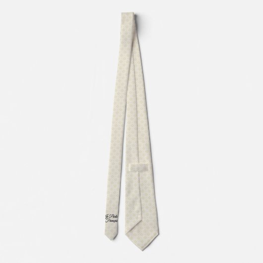 Je Parle Francais Ik spreek Frans wijnglas Stropdas (Achterkant)