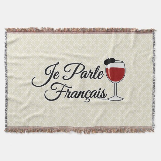 Je Parle Francais spreek ik de Franse baret van Deken (Voorkant)