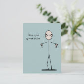 Je partner is klote briefkaart (Staand voorkant)