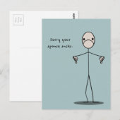 Je partner is klote briefkaart (Voorkant / Achterkant)