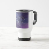 Je passie drijft je productie reisbeker (Voorkant rechts)