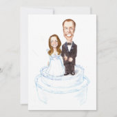 Je persoonlijke Kate/William Wedding Invitation Kaart (Voorkant)