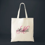 Je persoonlijke monogram bruiloft tote bag<br><div class="desc">Bekijk meer dan 100 populaire trouwstijlen van het collectie "Wedding Canvas tassen" van mijn winkel!</div>