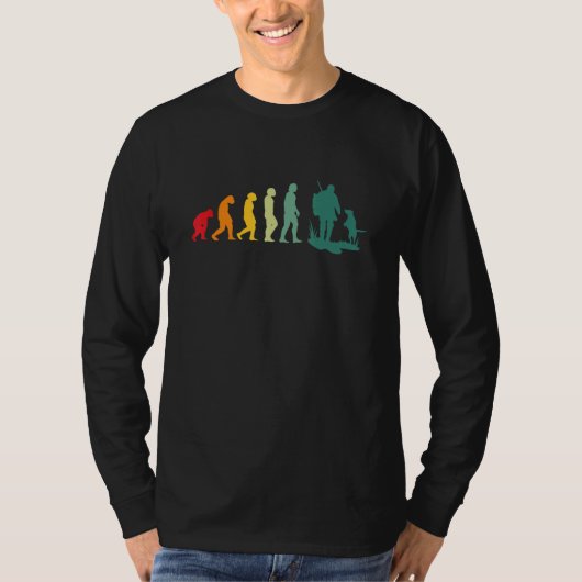 Je Peux Pas J Ai Chasse Hunter Evolution T-shirt (Voorkant)