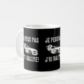 Je Peux Pas J'Ai Rallye Koffiemok (Voorkant links)