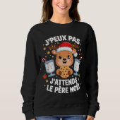 Je Peux Pas J'Attends Le Père Noël Trui (Voorkant)