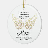 Je plannen waren klaar voor persoonlijke gepersona keramisch ornament (Links)