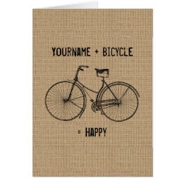 Je plus fiets staat gelijk aan Happy Natural Burla