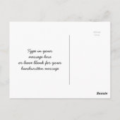 Je plus fiets staat gelijk aan Happy Natural Burla Briefkaart (Achterkant)