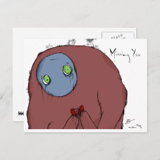 Je postkaart ontbreekt (Voorkant / Achterkant)