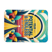 Je potentieel is beperkt magneet (Horizontaal)